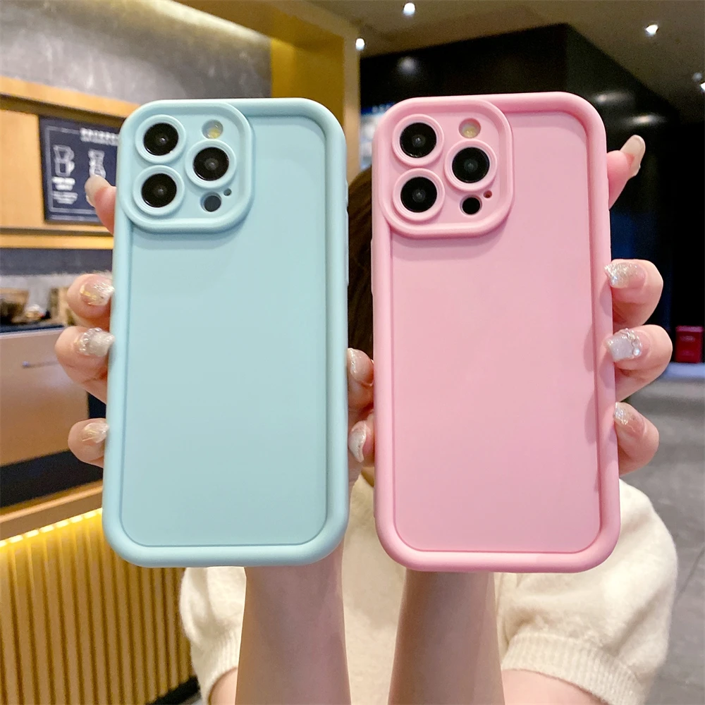 For iphone 15 14 Plus iphone 15 14 13 12 11 Pro Max Xs Max XR X 8 7 Plus SE 2020 2022 Phone Case Business Matte Silicone Cover