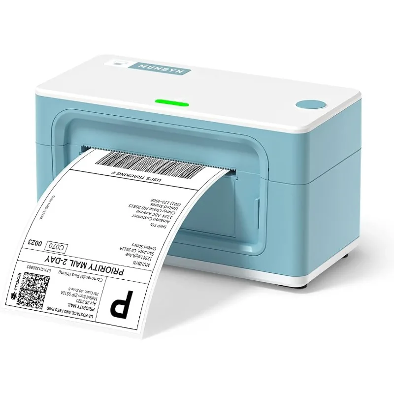 

MUNBYN Label Printer P941, 4x6 USB Thermal Shipping Label Printer for Shipping Packages,150mm/s SME Postage Labels