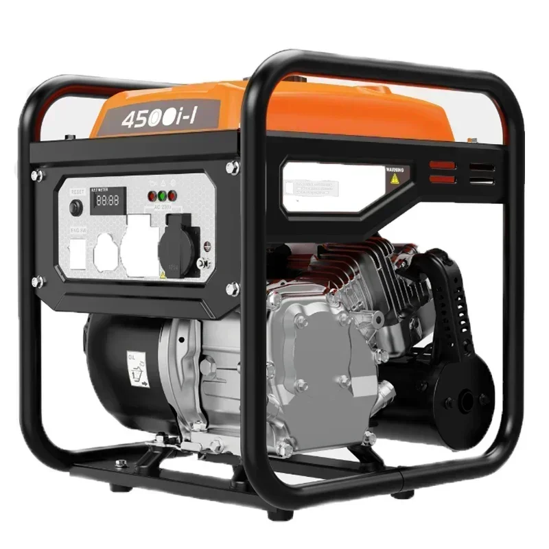 dual fuel 220v generator Portable generator 5000 watts natural ga or gaoline powered electric start-up backup