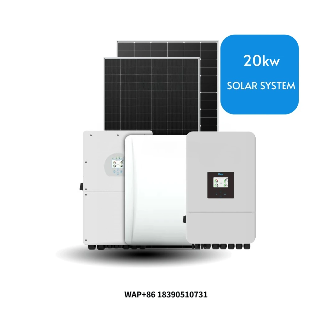 20KW Deye Hybrid Inverter Solar System LONGi Solar Panel Solarman Lifepo4 Lithium Ion Home Solar Panel Kit Inverter
