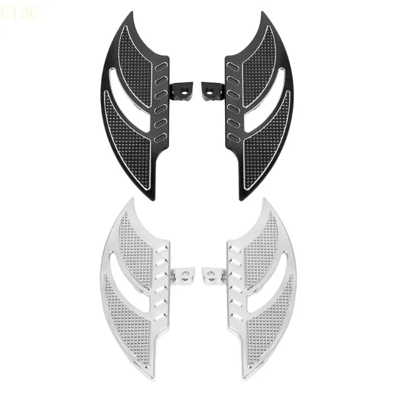 

U13C Motorcycles Rear Passenger Male Mount Foot Rests Pegs Footrest For 883 XL1200 48