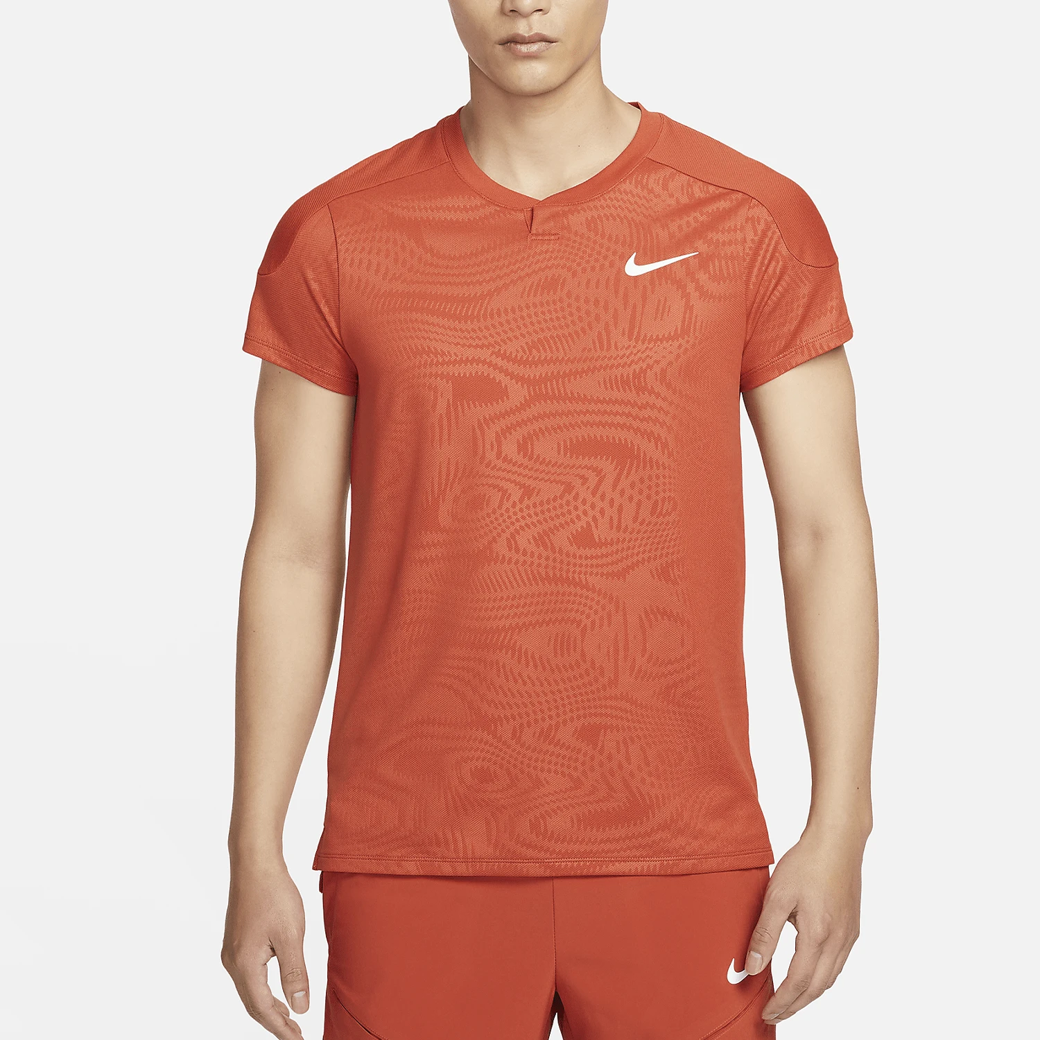 Nike genuine summer men's training elastic round neck casual short sleeved T-shirt FD5263-811