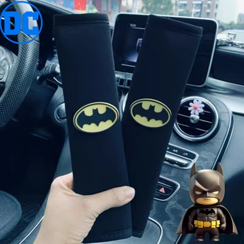 

Личность DC Бэтмен тематический креативный аниме мультфильм узор автомобильный ремень безопасности простой стильный декоративный защитный чехол для плеч