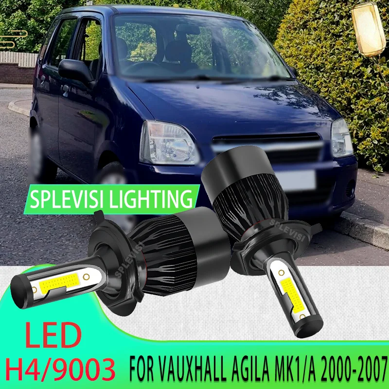 

Преобразите свою ночную приводу от Risky to Relaxing H4 LED Hi Lo для Vauxhall Agila MK1/A 2000 2001 2002 2003 2004 2005 2006 2007