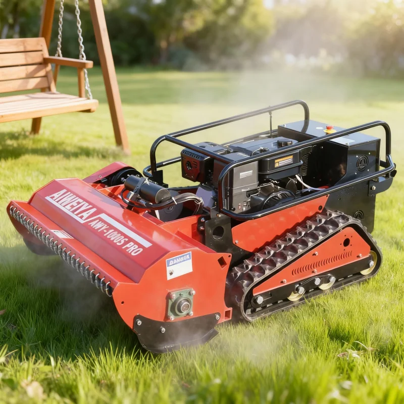 Customized Zero-Turn Four-Stroke Flail Mower – CE EPA Agricultural Smart Mini Remote Robot Lawn Mower