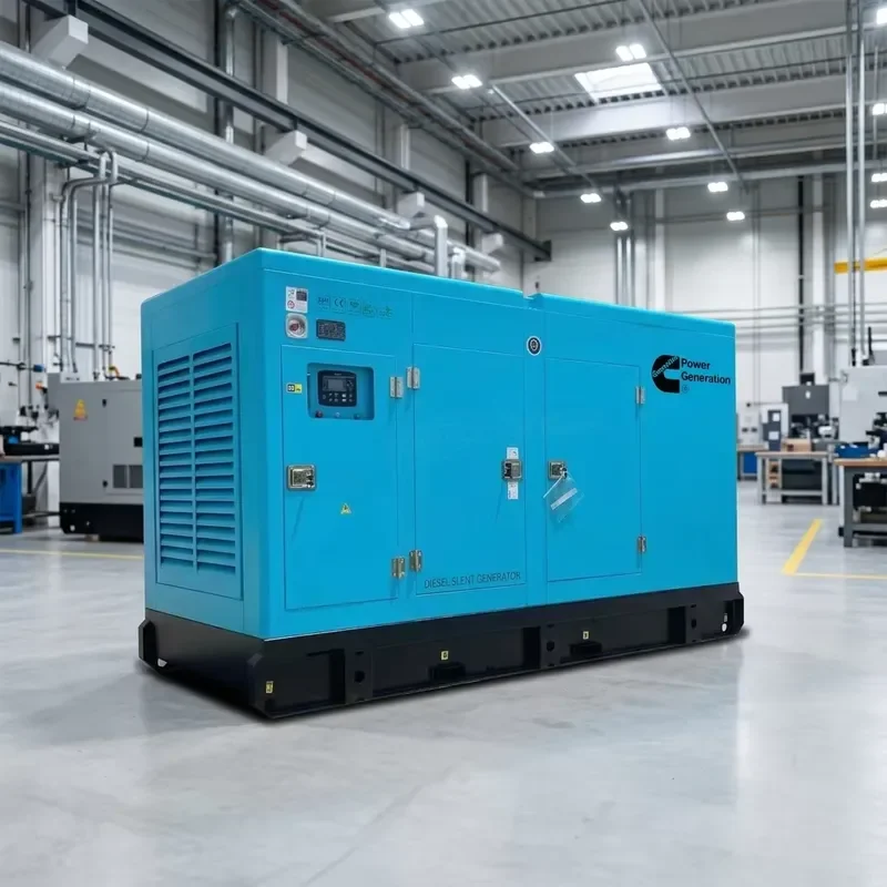 KATHER 30kw 40kw 50kw 80kw 100kW Silent Generator Set Powered by High Output 24v 48v Alternator Industrial Genset
