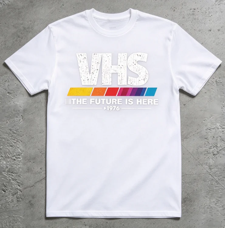 2026 new Streetwear Tshirt Trendy Vintage Distressed Text Color Block Graphic Print Loose Fit Casual Short Sleeve Tee