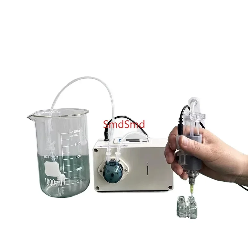 0.5ml-24ml Lab Quantitative Dispenser Small Bottle Mouth Hand-held Liquid Filling Machine  for Perfume Reagents Etc