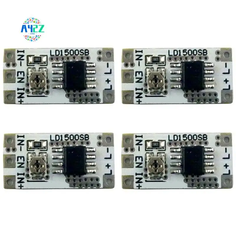 A42Z-4PCS DC 3-6V 28-1500Ma Adjustable Output Current LED Driver Module PWM Controller DC-DC Constant Current Converter