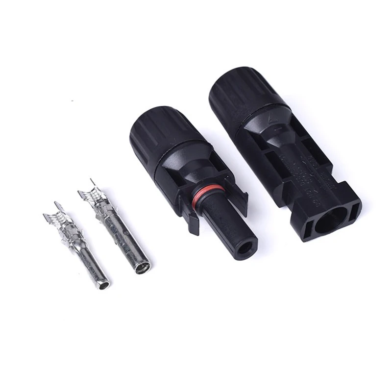 1/3/5Pairs Solar Connectors DC 1000V PV Male Female Connector Plug For Solar Cable IP67 30A 45A Waterproof Solar Panel Connector
