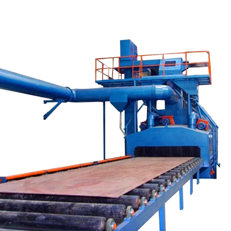 Good Quality Roller Conveyor Stone Marble Granite Shot Blasting Machine