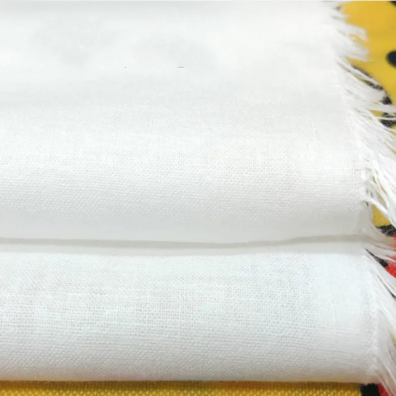 6 Yards High Quality Pure Cotton Plain Fabric Hometextile Cotton Fabric