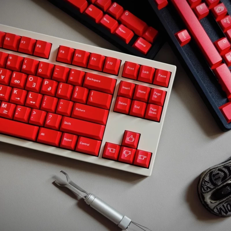 Transition Lite Mechanical Keyboard Kit Custom PC Keyboard Kit Accessories 87 Layout Wird Transparent Flex Cut Support VIA RGB