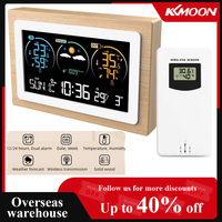 FJ3399C Wireless Weather Station Outdoor Indoor Sensor Thermometer Hygrometer Digital Snooze Alarm Clock Barometer Forecast