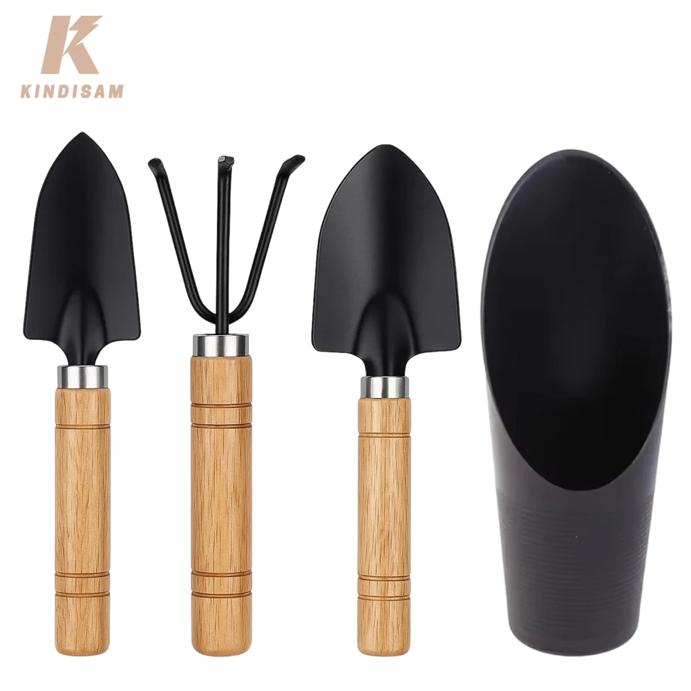 

4 шт., инструменты для суккулентов, мини-садовые ручные инструменты, набор для садоводства в помещении для рассады, ухода за почвой, сочный домик, подарки Bonsi