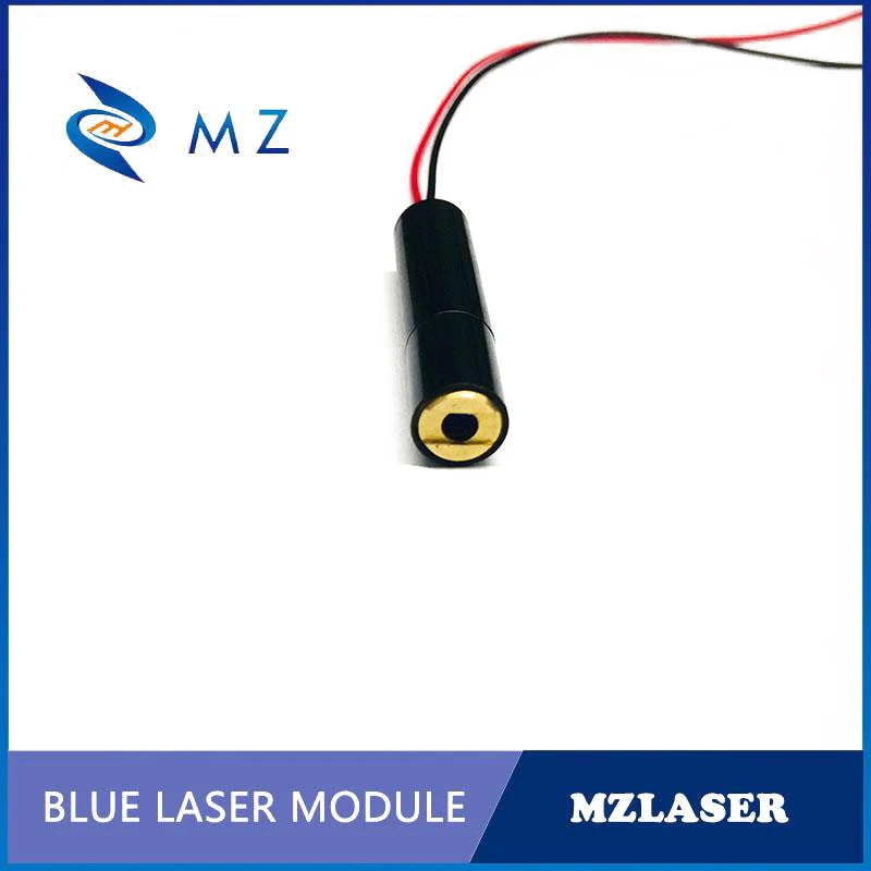 High Quality D8mm 450nm 1mw Industrial Grade Low Power Blue Dot Safety Class II Laser Module Positioning For Mechanical Equipmen
