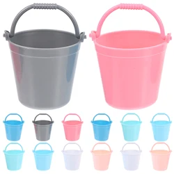 Bucket Miniature Model Dollhouse Sand House Mini Decor Accessories Water Toy Beach Garden Pail Toys Camping Accessory Tiny Pails