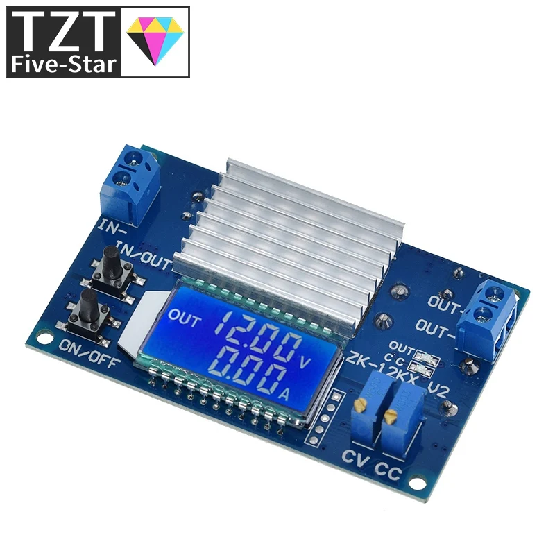 DC 0-32V 12A Constant Voltage Current LCD digital Voltage Current Display Adjustable Buck Step Down Power Supply Module Board