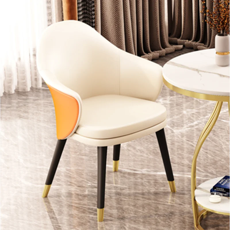 

Metal Armchair Dining Chairs Floor Leather Design Office Minimalist Dining Chairs Vanity Gold Poltrona Design Funky Furniture