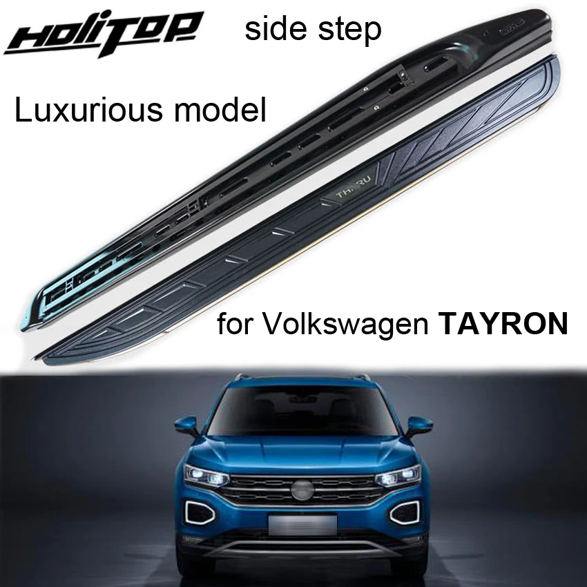 

Luxurious side bar foot board steps side pedals for Volkswagen TAYRON 2019 2020 2021 2022,by ISO9001 quality,easy installation