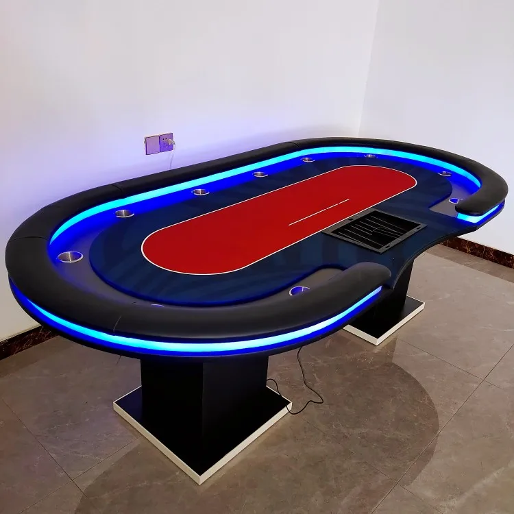 club special table can be customized size and color New chips Texas poker table table chess room