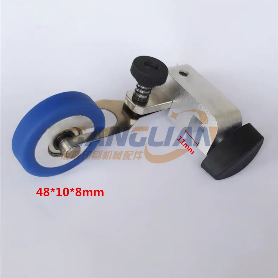 1 Pair Rubber Wheel Brush Wheel For Laminating Machine Gilding Press Hot stamping machine Die Cutting Machine Printing Machine