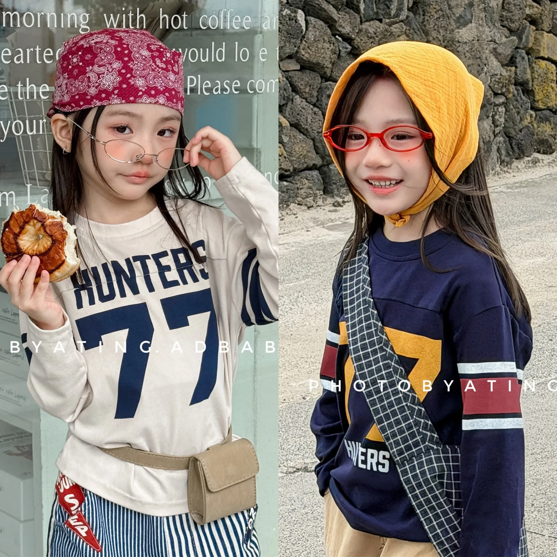 

2026 Spring Kids New Arrival Korean Style Long Sleeve T-Shirt Boys Girls Unisex Baby Toddler Children's Cotton Top Casual Tee
