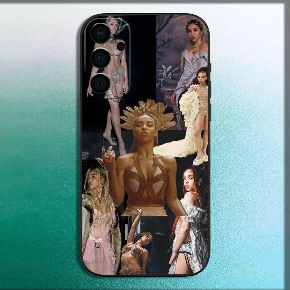 FKA Singer T-Twigs Phone Case For Samsung Galaxy A73,72,71,A52,51,40,41,A22,A32,31,A13,12,Note20 Soft Black Shell