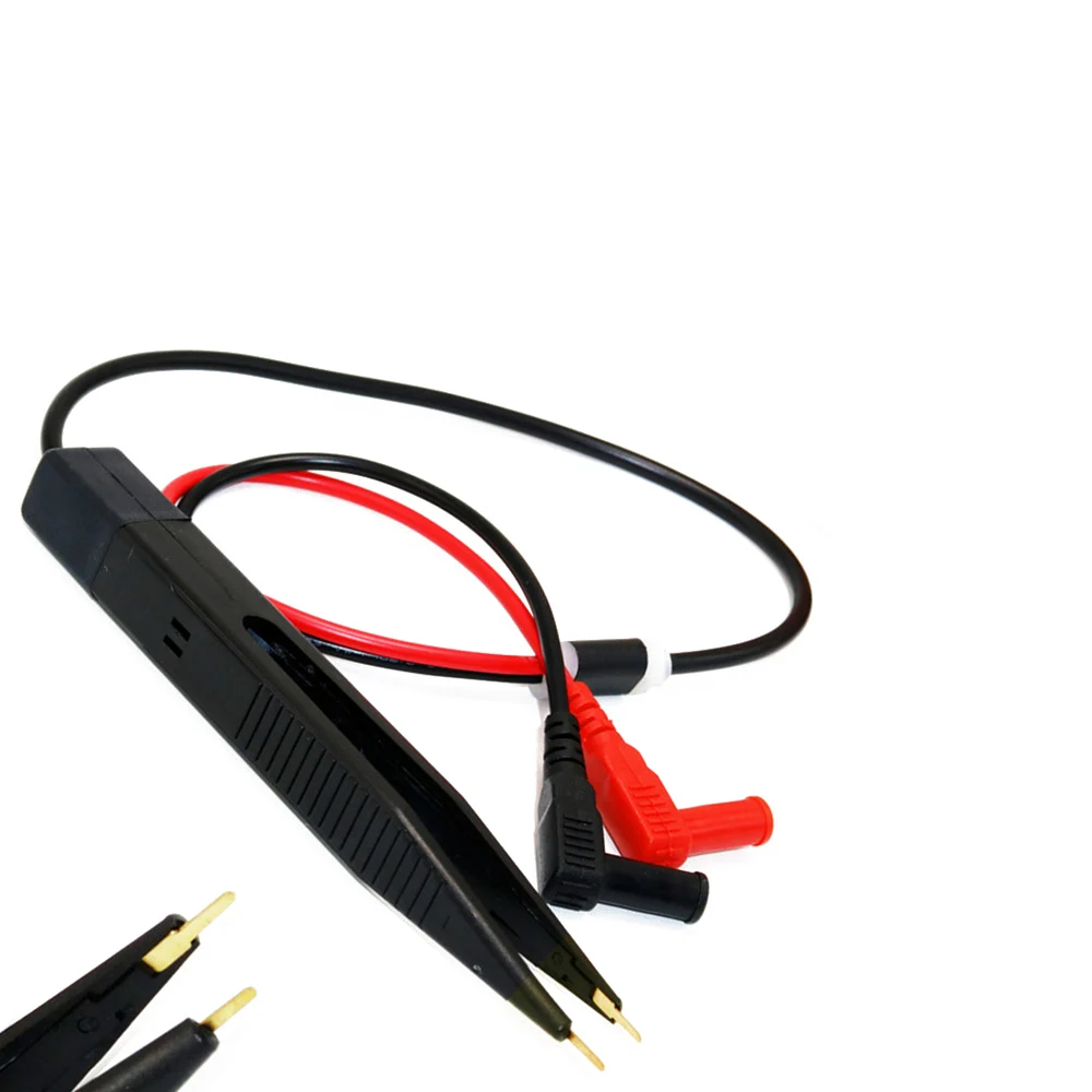 SMD SMT Chip Test Clip Lead Probe LCR Test Clip Electrician Meter Tweezer Capacitor Resistance Inductance Tweezer For Multimeter