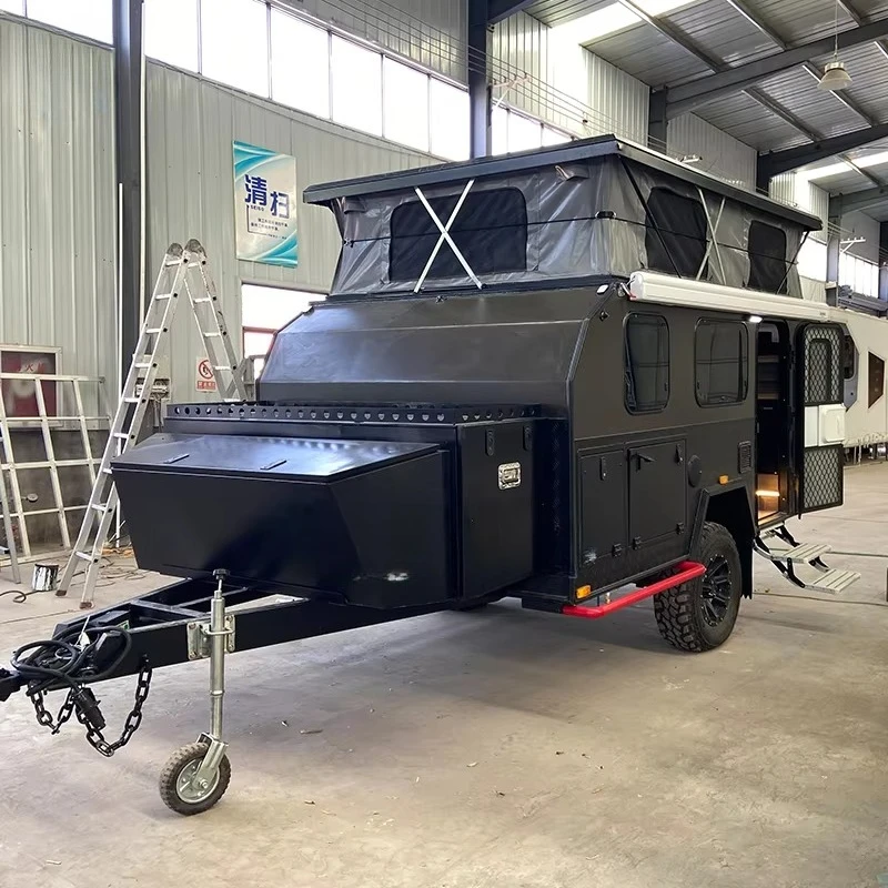 Family Friendly Travel Trailer with Bunkhouse Rear Living Room Outdoor Kitchen for Camping 2-8 People Double Bed