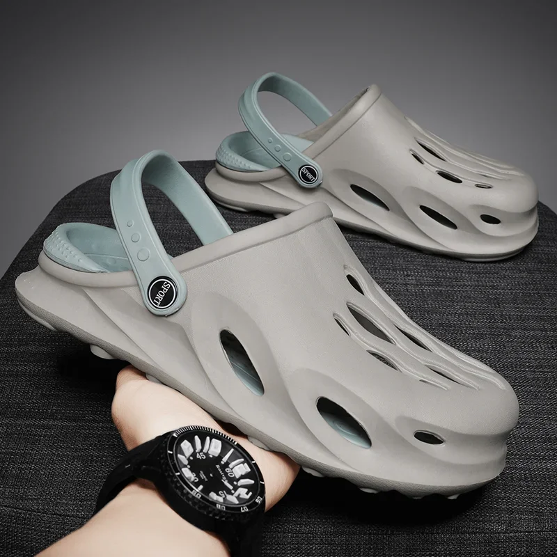 

Men's Sandals Casual Shoes EVA Platform Sandals Clogs Summer Beach Slippers Thick Sole Fashion Garden Shoes Water Shoes Bathroom