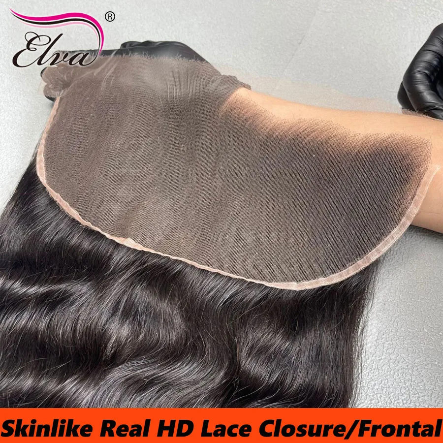 シングルノット13x4-hdレースフロントのみバージンヘアクロージャー7x5-hdレースクロージャー肌に馴染む目に見えないスイスhdレース女性用