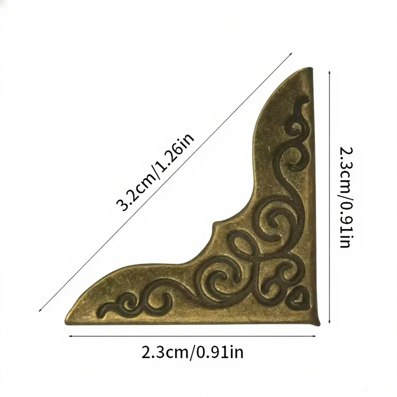 

100 шт. защитный уголок для книг и карт, уголок для фотографий своими руками, металлический плакат, защита для доски KT