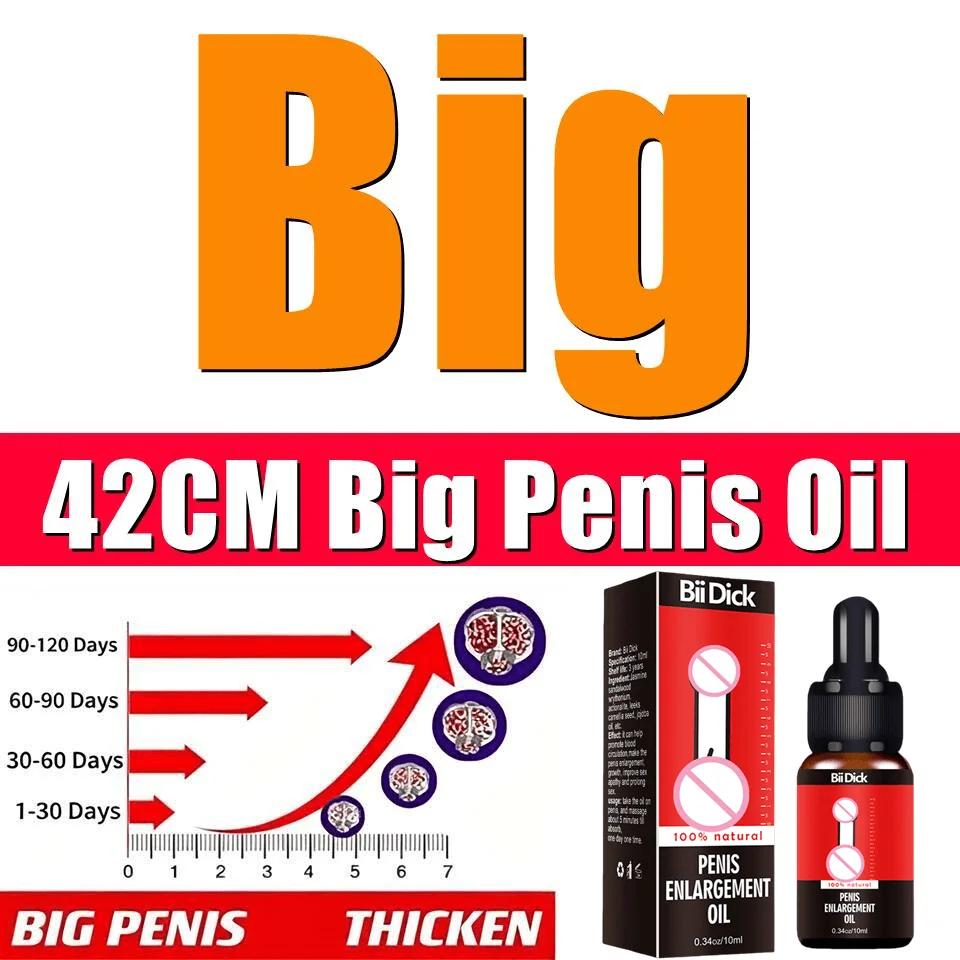 Best Sellers Big Dick Grow Oil Penis Increase Thickening Essential Oils exual Function Enlargement Cream Big Penis Massage Oil
