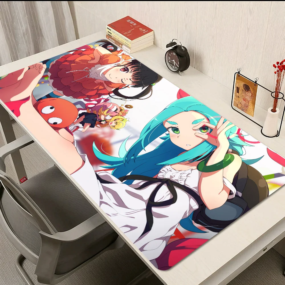 HD-MonogatariS-Yotsugi-Ononoki S Muismat Nieuwkomers Grote Gaming Muismat L XL XXL Gamer Muismat Maat Voor Toetsenborden Mat