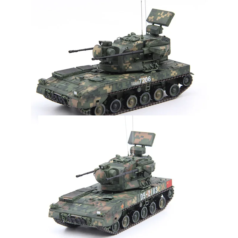 

UNISTAR 1/72 Scale China PGZ 09 Twin-barrel 35 Simulation Alloy Classic Tracked Tank Model Collectible Toy Gift Souvenir
