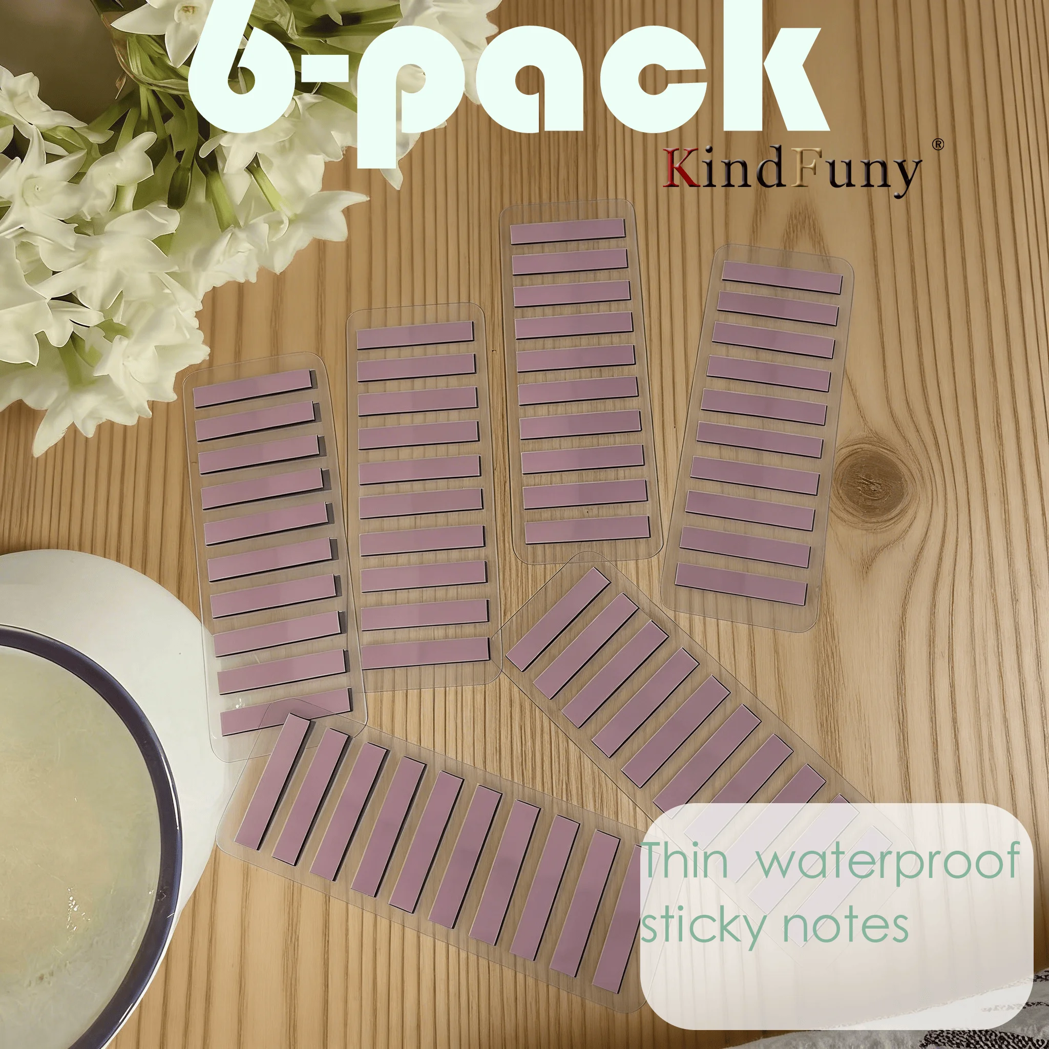 

6 упаковок цветных наклеек для заметок, индексные вкладки, флажки, прозрачные самоклеящиеся липкие заметки, канцелярские принадлежности, школьные канцелярские товары