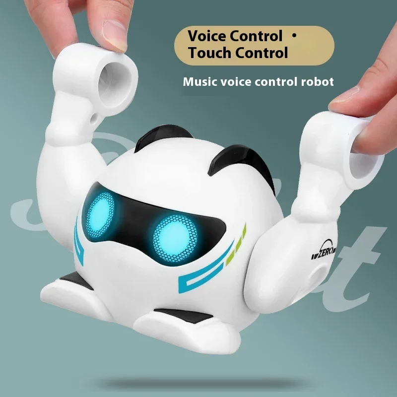 Dancing Robot Children Electric Dancing Toy Intelligent Touch Sensing Sound and Light Music Robot