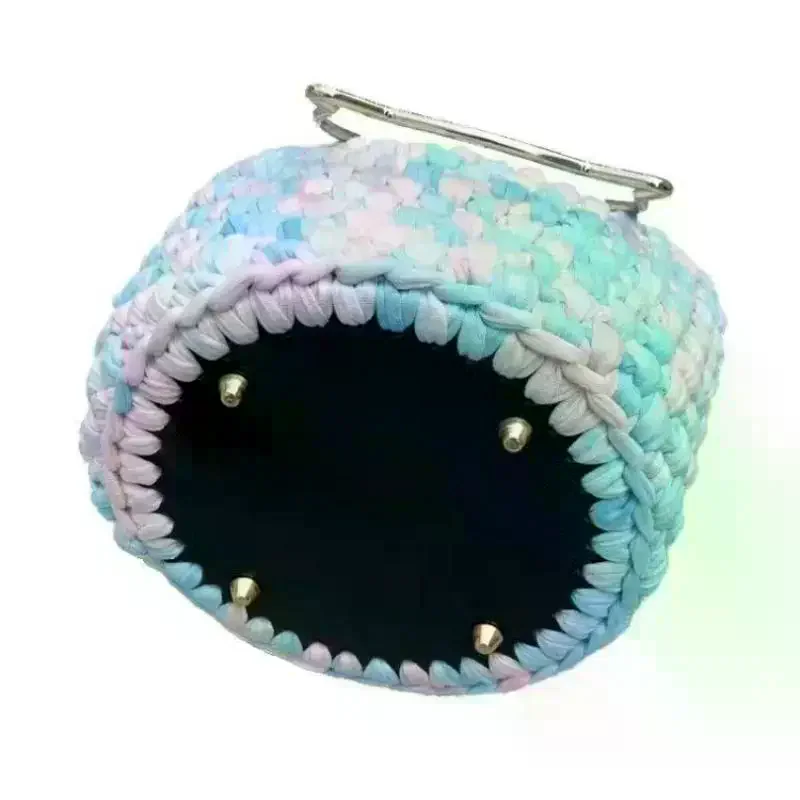 

Oval Round Bottom For Knitted Bag Leather Bag Accessories Handmade Bottom With Holes Diy Crochet Bag Bottom