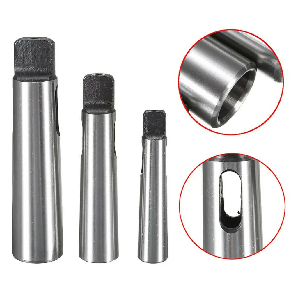 Cono cónico Morse para accesorios CNC, adaptador cónico, manga de taladro reductora extendida, MT1, MT2, MT3, MT4, MT5