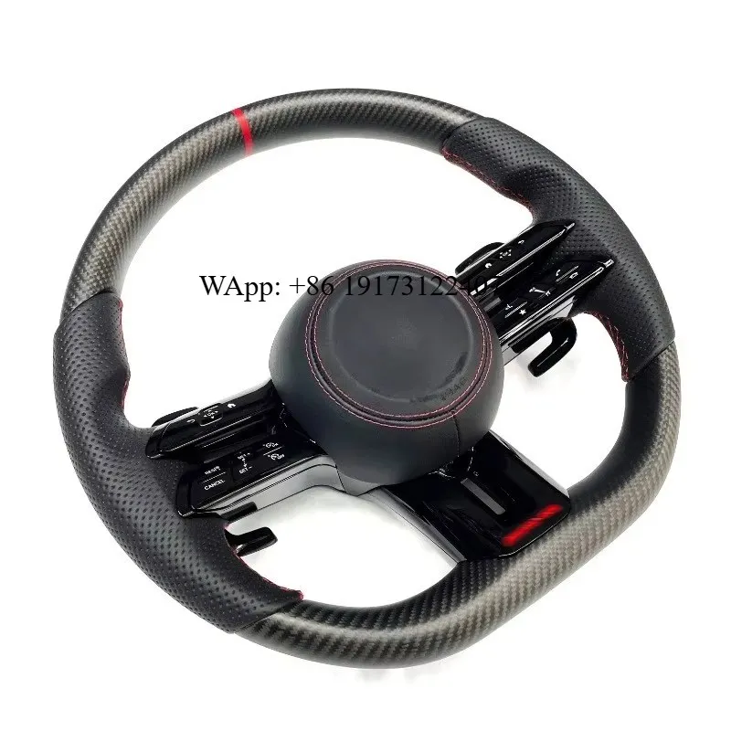 

Премиальный руль из карбона для улучшенного сцепления, комфорта и долговечности, для любителей автоспорта