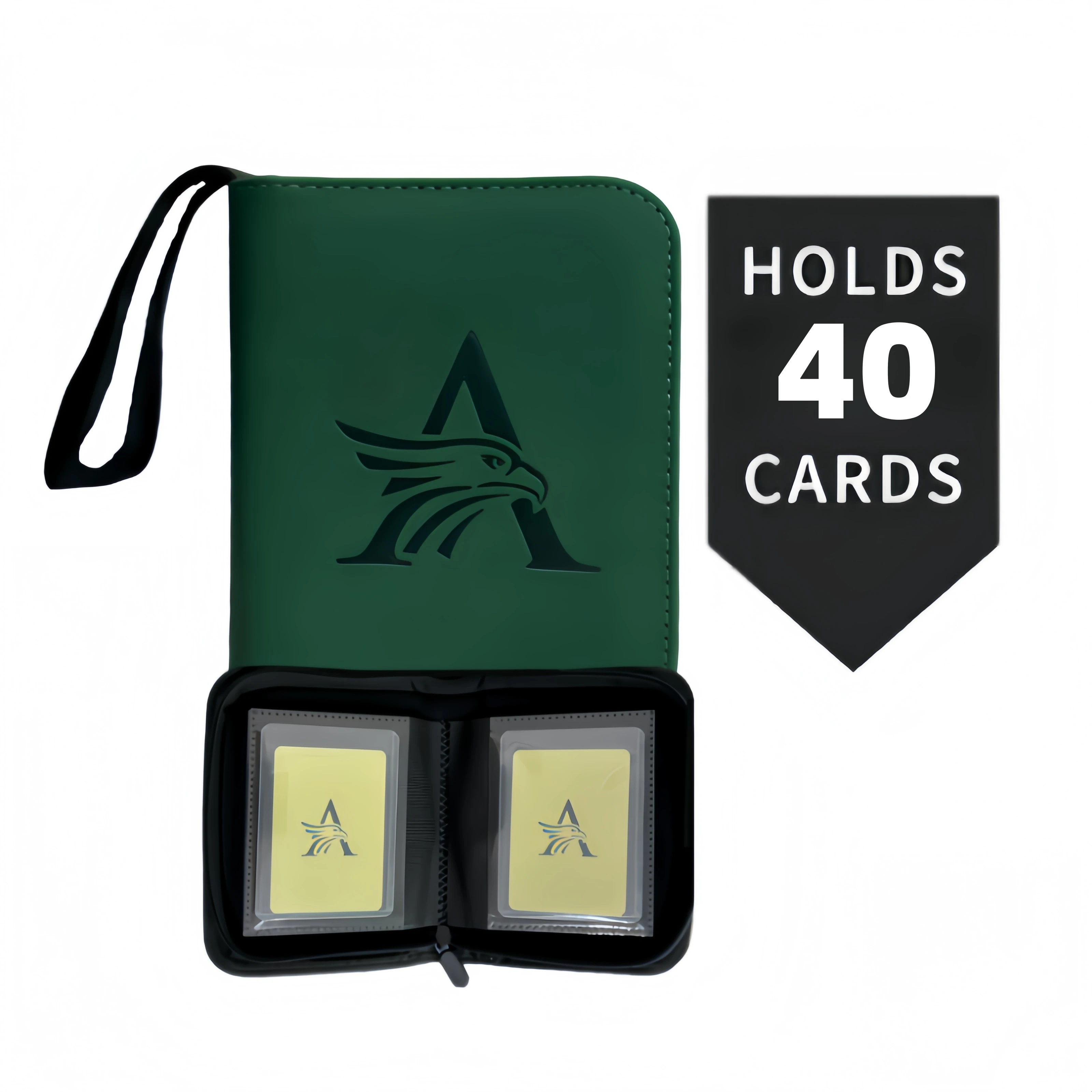 Top Loader Binder, 1 Tasche für 40 Karten im Format 3"x4", seitlich befüllbares kleines Album, für MTG, TCG, Pokémon, Sammel- und Sportkarten – Detail 17