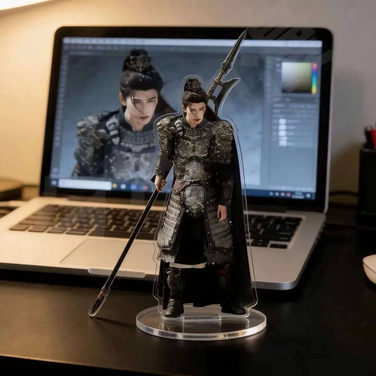 

2026 New Zhang Linghe, Chasing Jade, Thanking the Ancient Warriors, Acrylic Plaques for Collection, Tabletop Ornaments, Gifts
