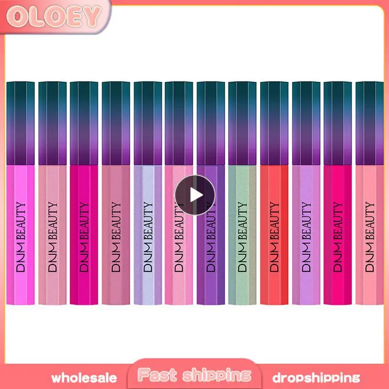 Vloeibare lippenstift Metallic Parel Langdurig Hoogwaardig Hydraterend Waterdicht Modieus Glanzend Sexy Groothandel Lipgloss Heet