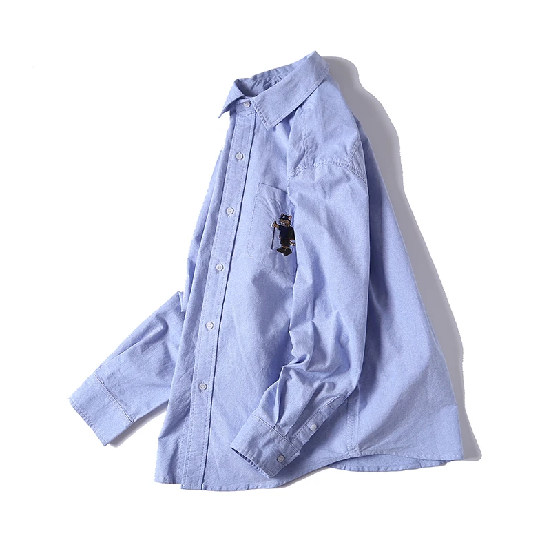 2025 men's spring and autumn new high quality long sleeve shirt single breasted