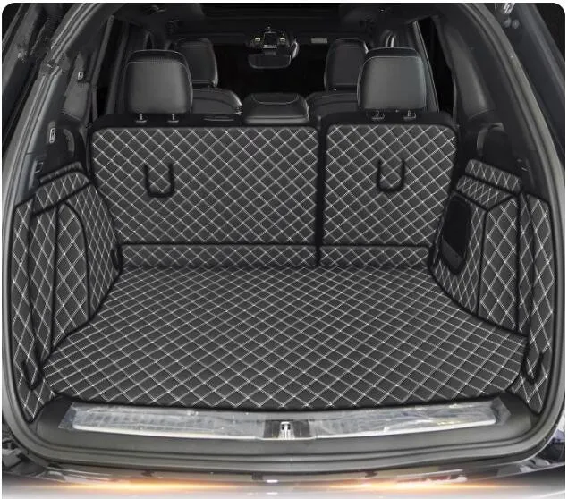 Custom special car trunk mats for Jeep Grand Cherokee WL 2026-2022 5 seats waterproof boot carpets cargo liner luggage cover