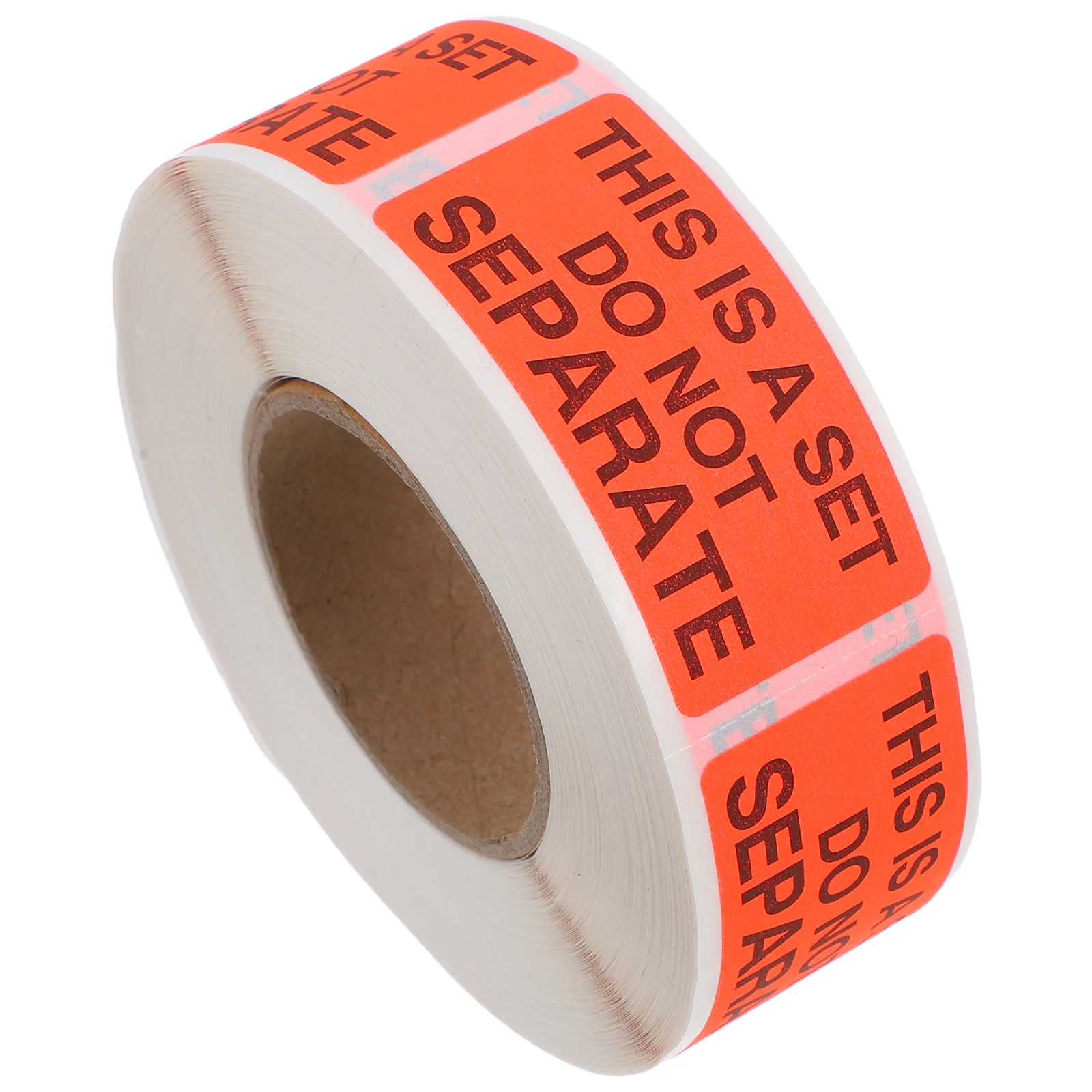 

500pcs /Roll Fluorescent Red Do Not Separate Labels High Visibility Packaging Shipping Tags 2X0.98 Inch Freight Logistics