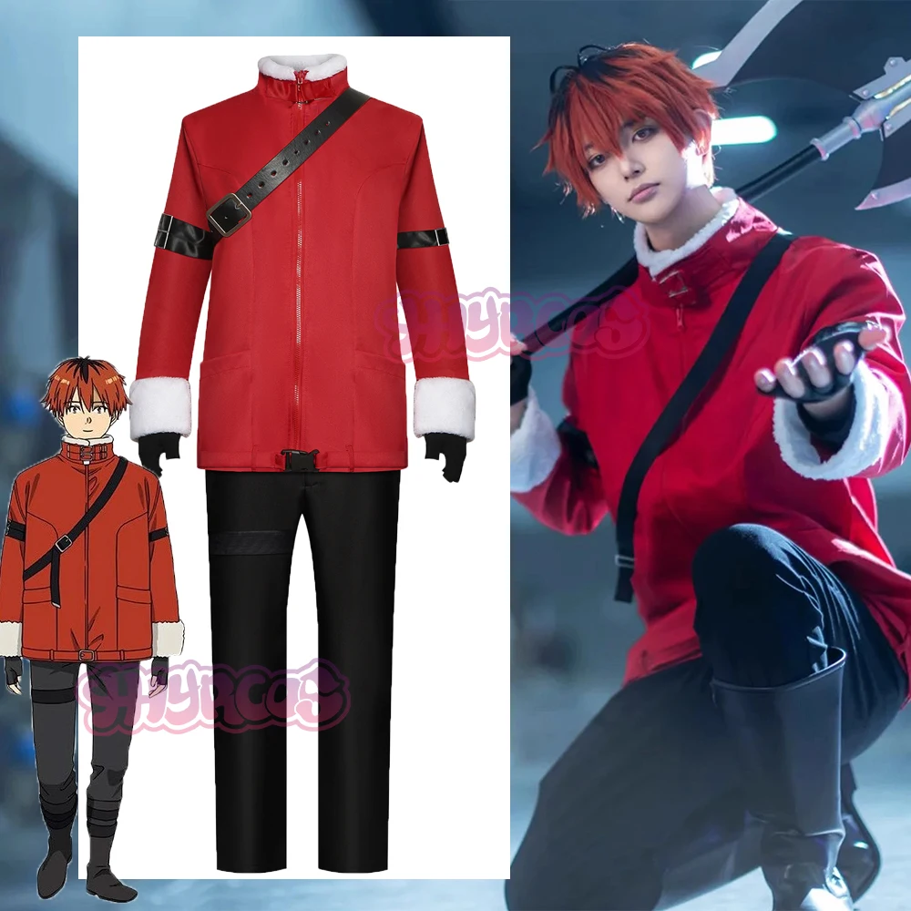 

Anime Stark Cosplay Costume Winter Suit with Pants Gloves Halloween Stark Autumn Winter Outfits Comic Con Women Men Accessories