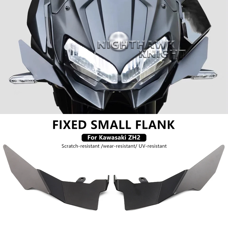 Motorcycle Side Winglet ZH2 For Kawasaki ZH2 2020-2025 2026 Front