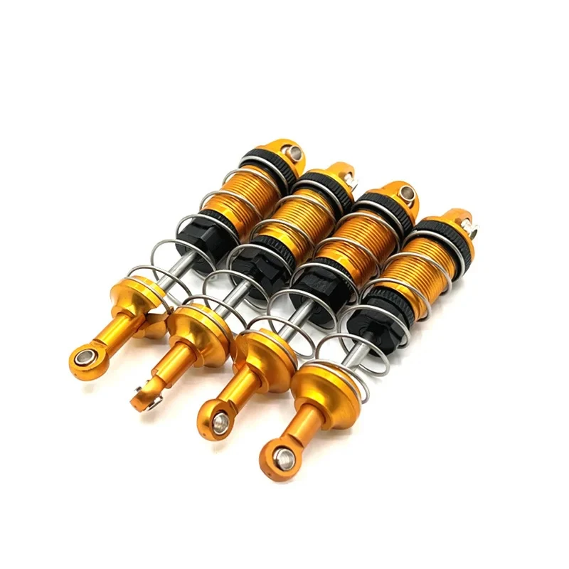 RC Car 4pcs Metal Oil Shock Absorber Damper for SCY 16101 16102 16103 1/16 RC Car Upgrade Parts Accessories